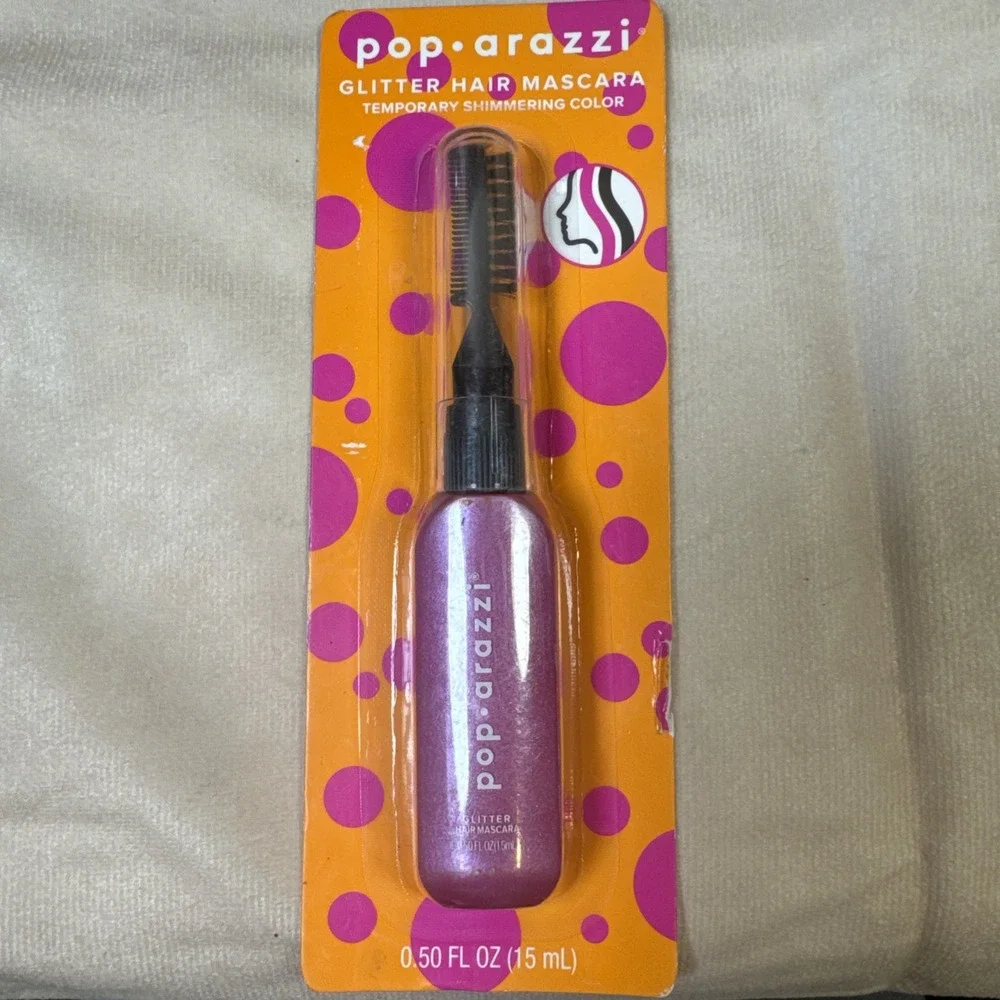 Pop-Arazzi Glitter‎ Hair Mascara Pink